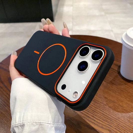 Funda Magnetic Matte Premiun Con MagSafe
